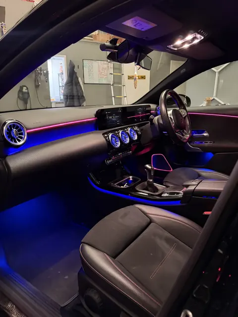 Ambient lighting at DH Styling