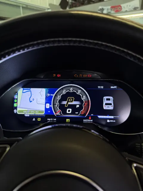 Digital instrument display at DH Styling